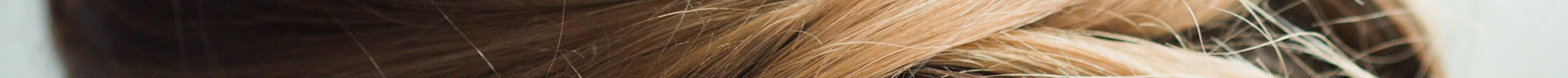 Close-up of an elegant blonde updo hairstyle viewed from behind, perfect for weddings.